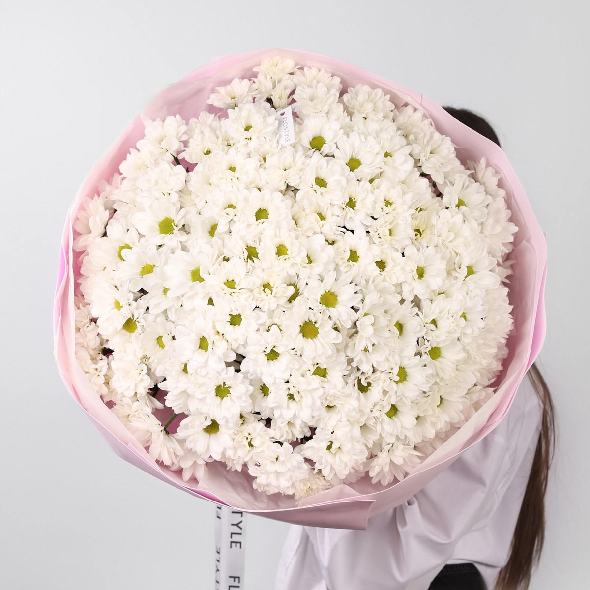 Большой букет из хризантемы 